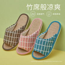 Summer Linen Sandals Slippers